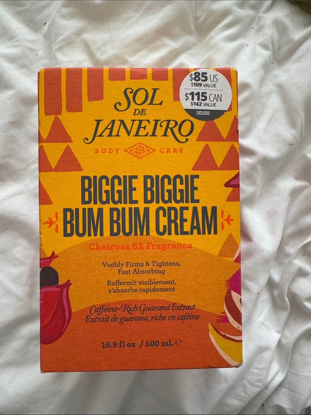 Sol de Janeiro Brazilian Bum Bum Cream – Biggie Biggie 500 mL / 16.9 oz